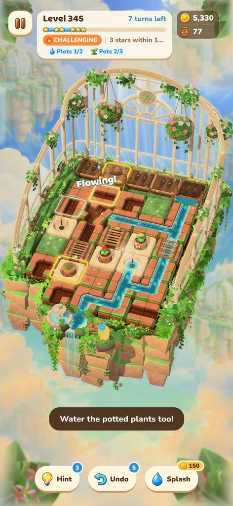 A Glasshouse Gardens level